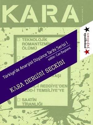 cover image of "Kara" Dergisi Seckisi